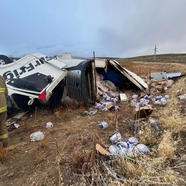 Tragedia en la Ruta 40: murió un camionero y vecinos saquearon la&nbsp;carga