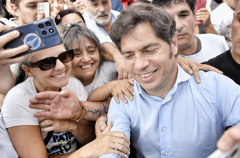 Kicillof participó de la marcha contra la reforma&nbsp;laboral