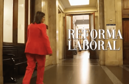 El spot personal de Patricia Bullrich tras la reforma&nbsp;laboral