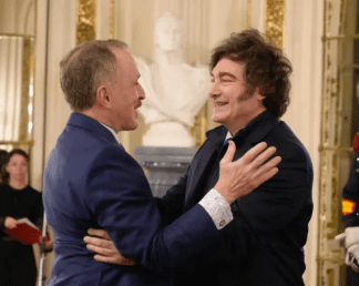 Milei se reunió con el embajador de EE.UU