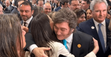 Milei se fotografió nuevamente con María Corina Machado en&nbsp;Chile