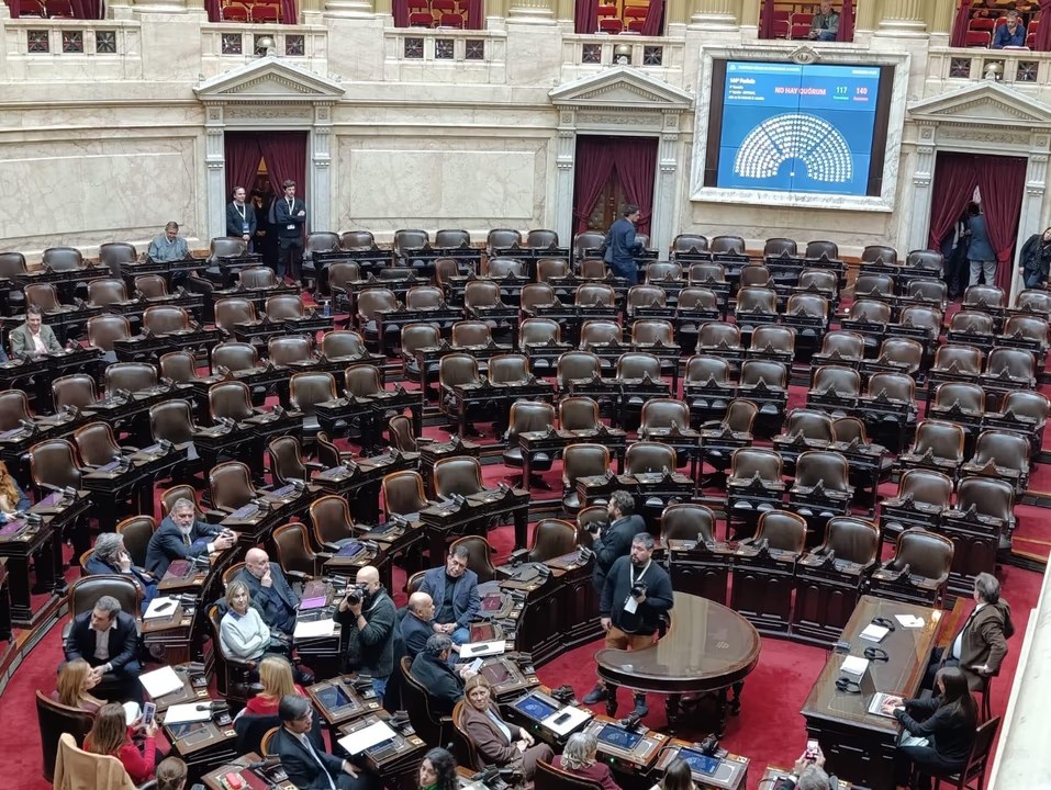 Sin quórum, se frustró la interpelación a Adorni en&nbsp;Diputados